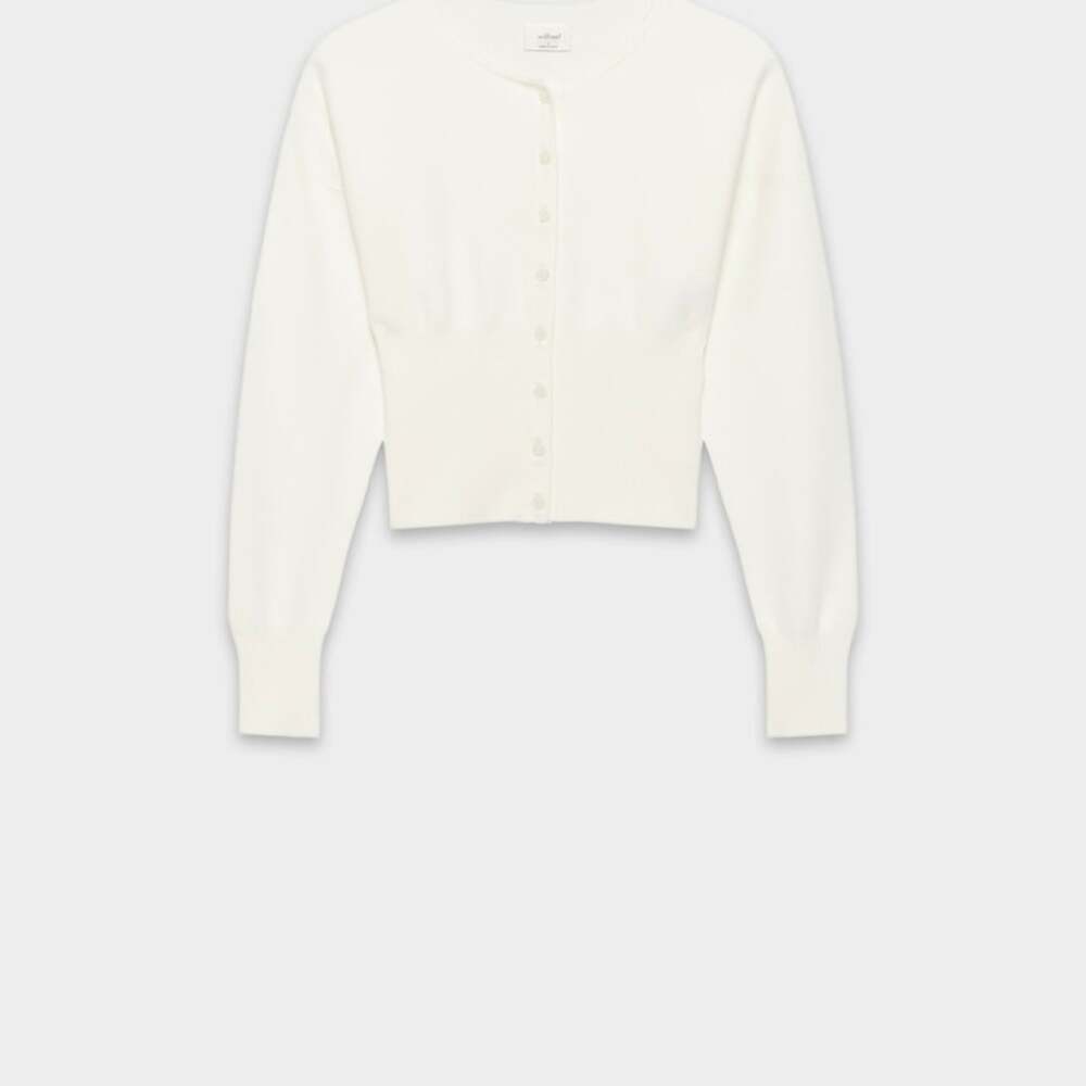 Aritzia Wilfred Golightly Cardigan Light Birch New with Tags Size Small